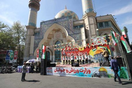 گزارش ایسنا از حضور جامعه ورزش در راهپیمایی روز جهانی قدس