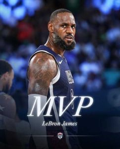 پادشاه MVP شد/ ترکیب آل‌استار بسکتبال المپیک