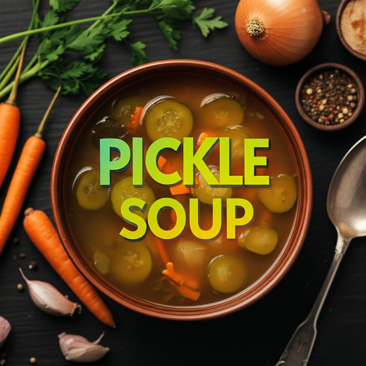 سوپ خیارشور (Pickle Soup)