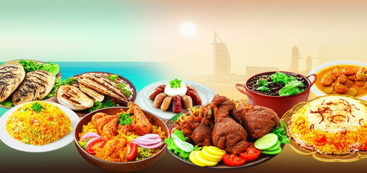 غذاهای محلی کیش و دبی: هر آنچه باید بدانید