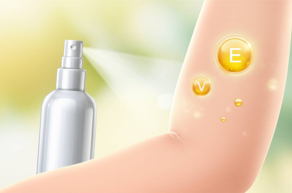 اسپری روغن بچه فیروز حاوی ویتامین E | قیمت و خواص