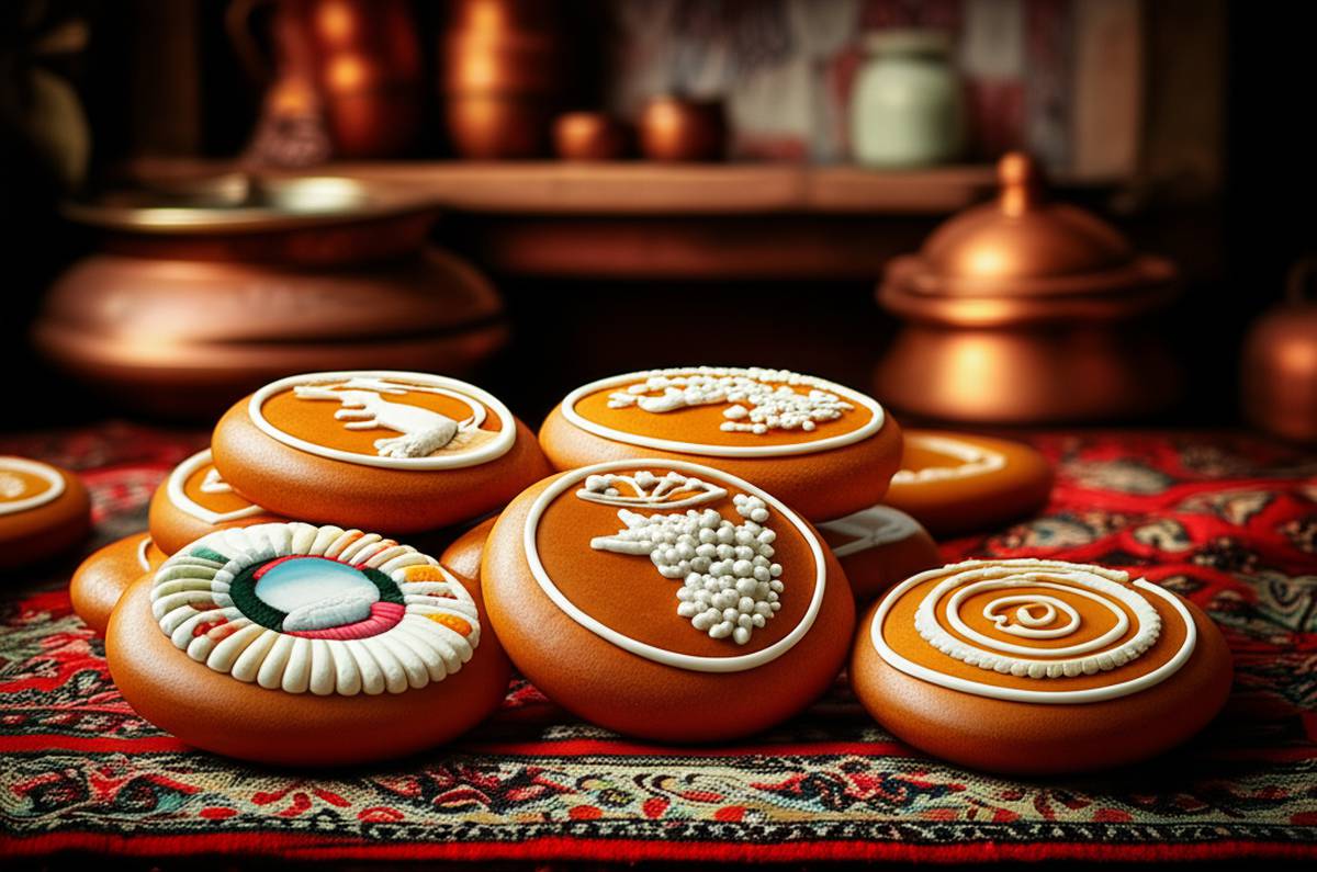 نان زنجبیلی گرگان | شیرینی سنتی ایران با طرز تهیه اصیل