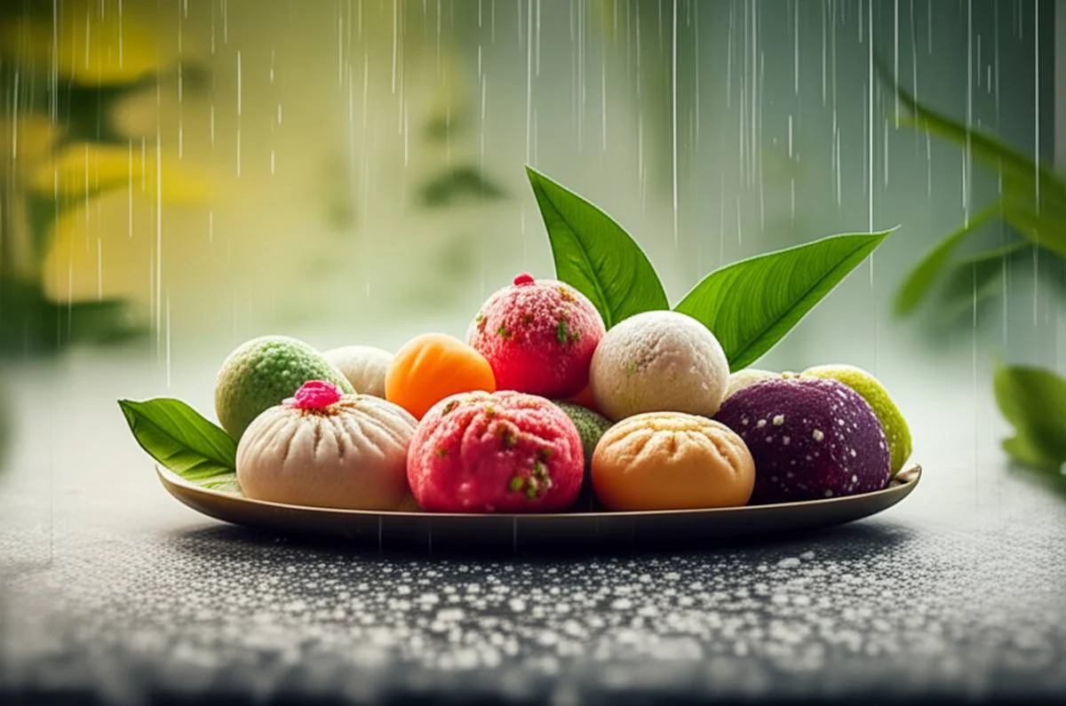شیرینی مخصوص جشن آغاز فصل بارندگی | دستور پخت خانگی