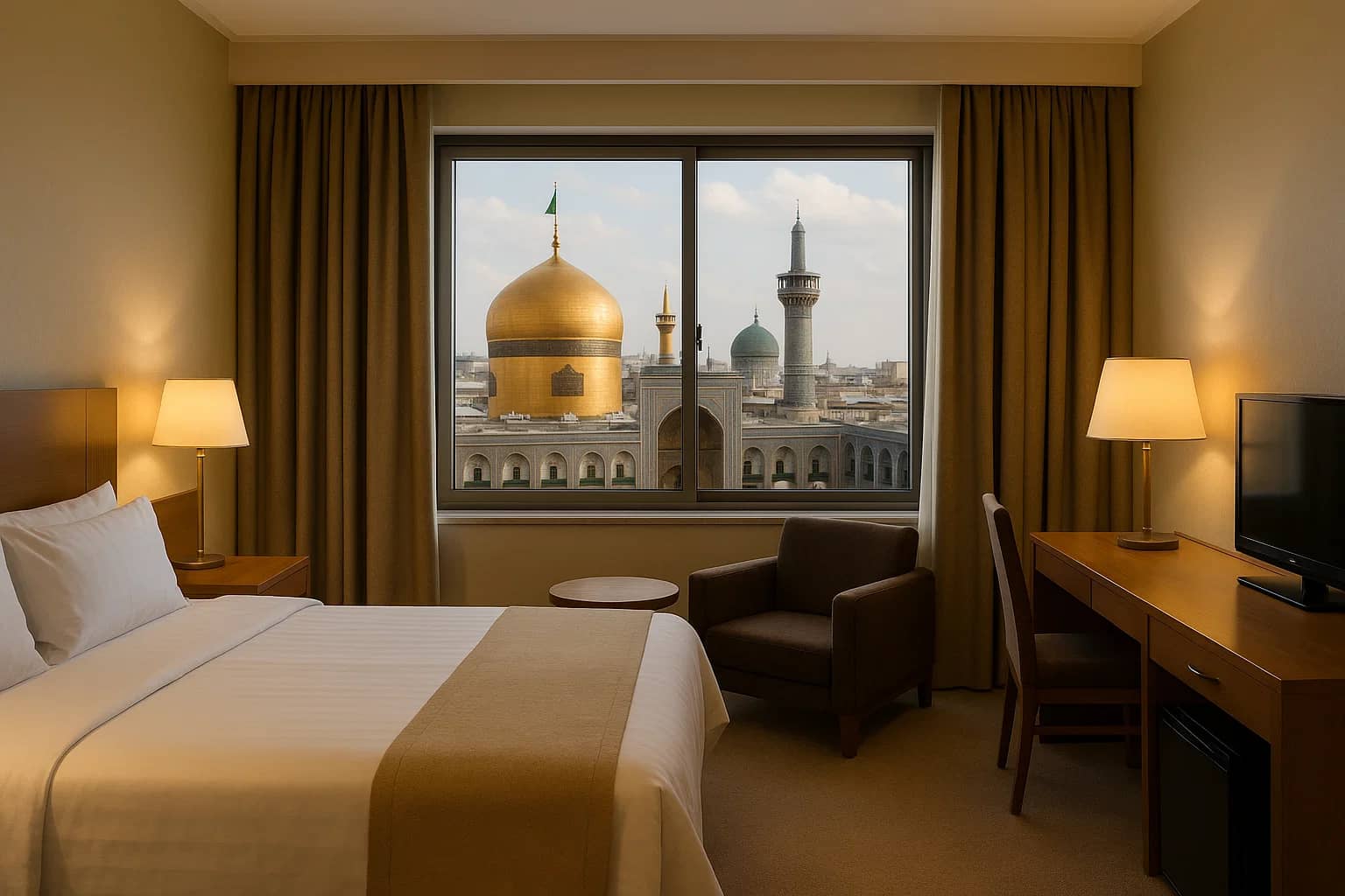 اقامت | آپارتمان درجه یک ترین هتل آپارتمان مشهد مقدس با قیمت مناسب