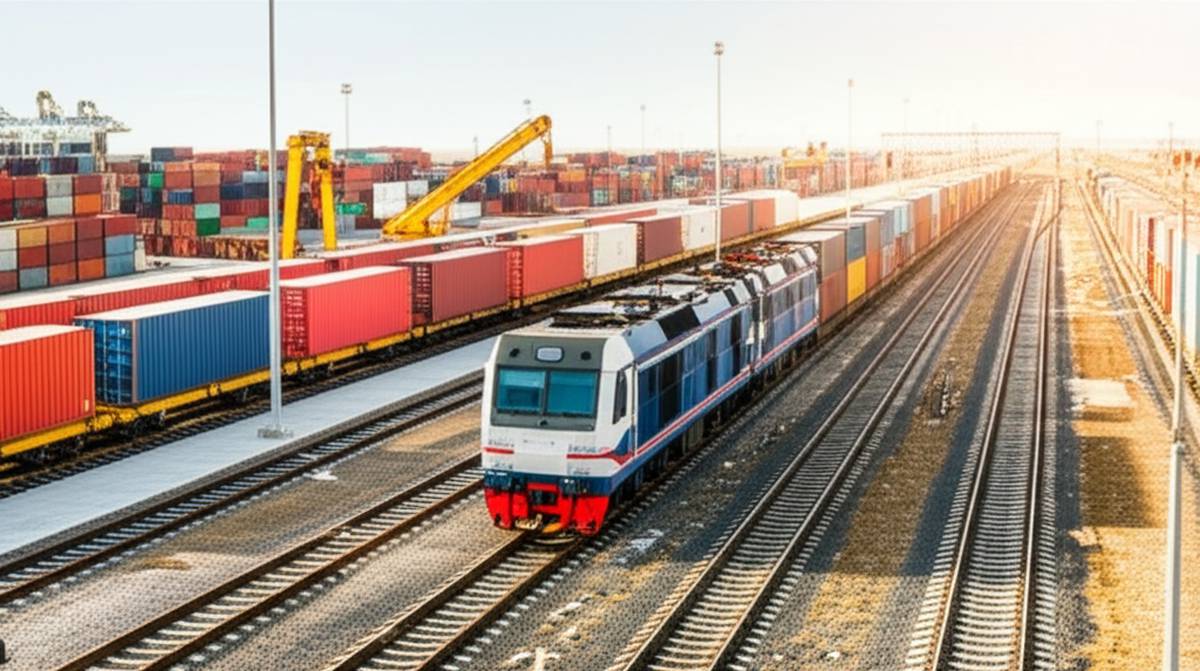 ظرفیت ترانزیت کالاهای آسیای میانه در راه‌آهن اینچه‌برون