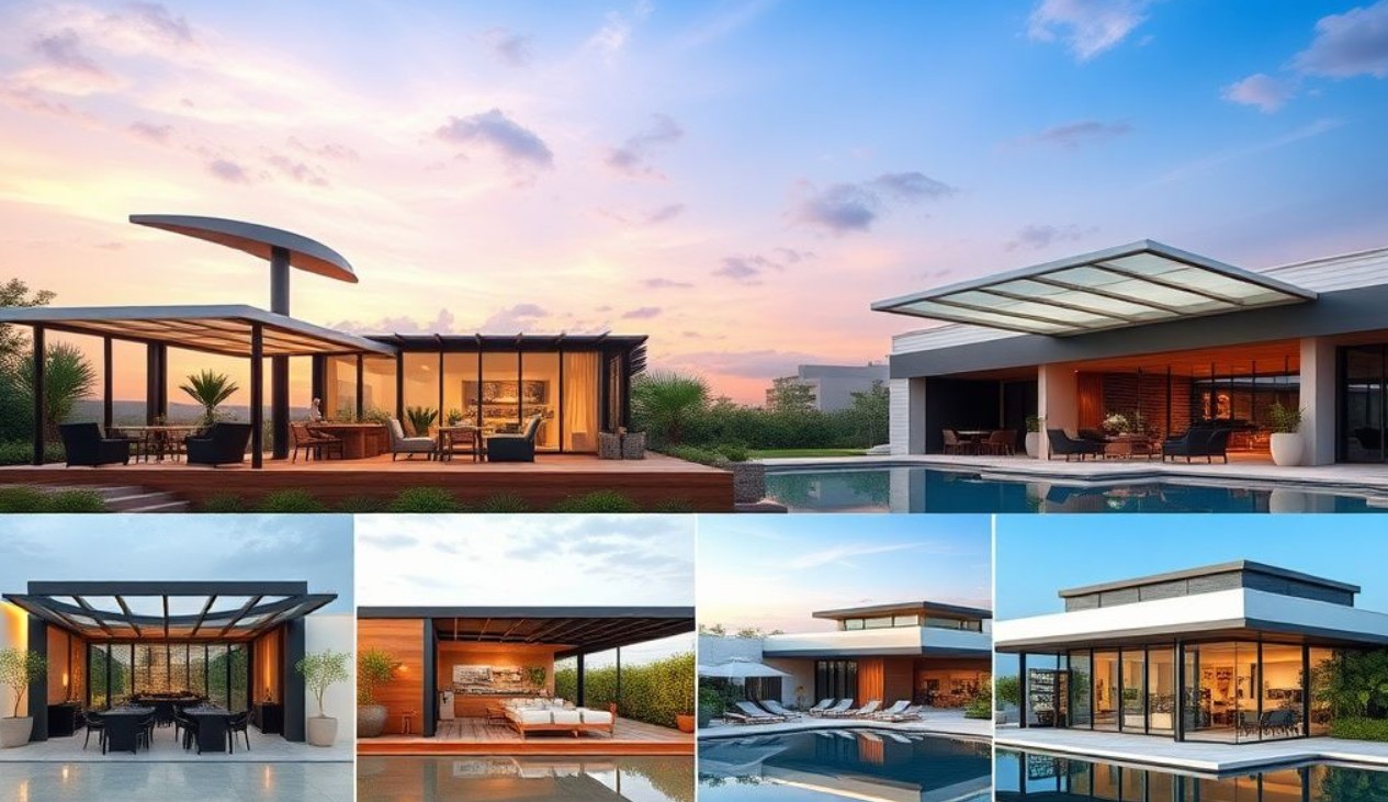 آشنایی با انواع سقف متحرک و کاربرد هر کدام در فضاهای مختلف