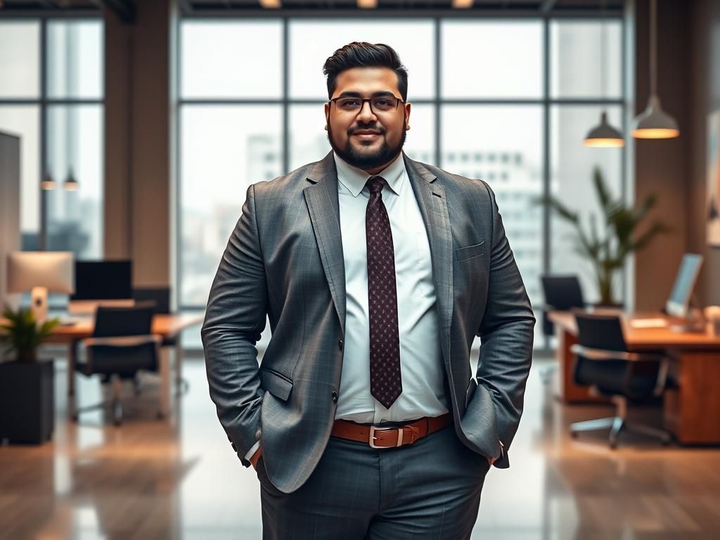 لباس سایز بزرگ مردانه برای محل کار؛ چی بپوشیم؟