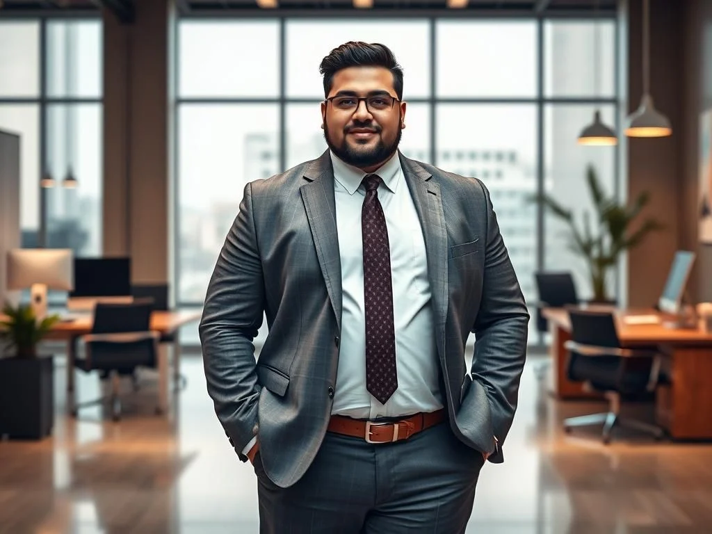لباس سایز بزرگ مردانه برای محل کار؛ چی بپوشیم؟