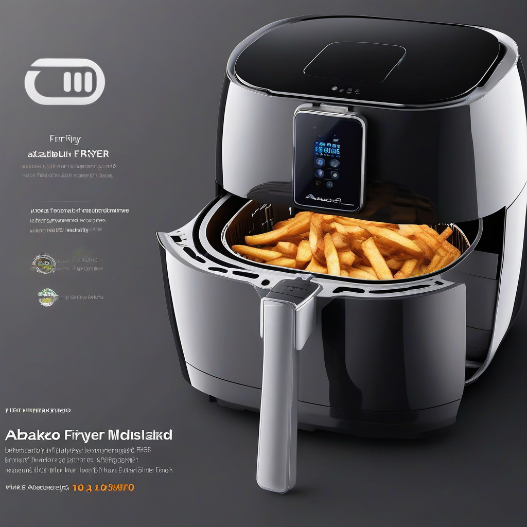 نقد و بررسی سرخ کن بدون روغن ابکازو مدل 7 لیتر AF-1197